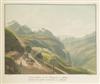 EBEL, JOHANN GOTTFRIED. Die Bergstrassen durch den Canton Graubündten nach dem Langen- und Comer-See.  1826